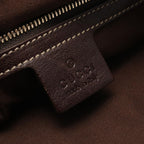 Gucci Shoulder Bag GG Canvas Sherry Line Studs Beige Brown — view 4