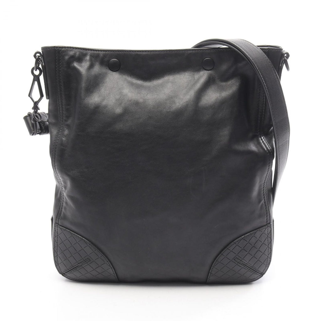 Bottega Veneta Shoulder Bag Scorpito Black Leather
