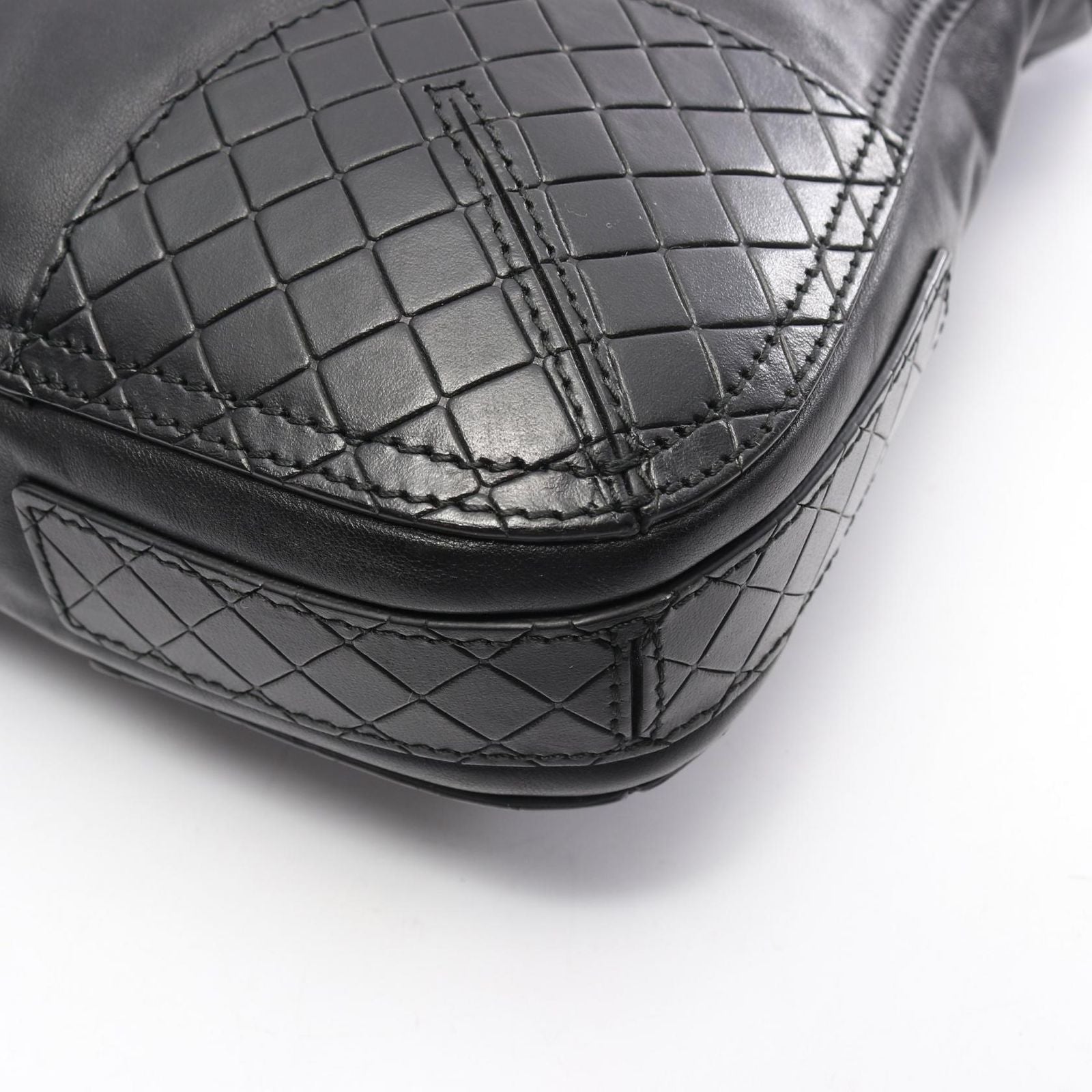 Bottega Veneta Shoulder Bag Scorpito Black Leather — view 5