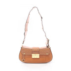 Dior Shoulder Bag Street Chic Columbus Brown Leather