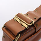 Dior Shoulder Bag Street Chic Columbus Brown Leather — view 9