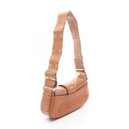 Dior Shoulder Bag Street Chic Columbus Brown Leather — view 2