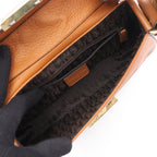 Dior Shoulder Bag Street Chic Columbus Brown Leather — view 3