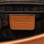 Dior Shoulder Bag Street Chic Columbus Brown Leather — view 4