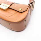 Dior Shoulder Bag Street Chic Columbus Brown Leather — view 5