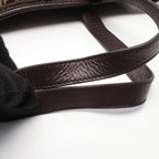 Fendi Tote Zucchino Beige Canvas Leather — view 8