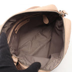 Bottega Veneta Shoulder Bag Intrecciato Pink Beige Leather — view 3