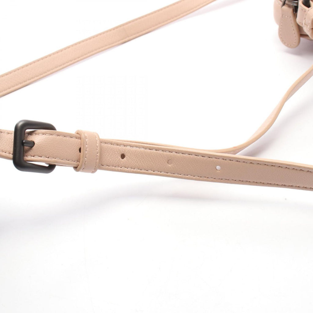 Bottega Veneta Shoulder Bag Intrecciato Pink Beige Leather — view 7
