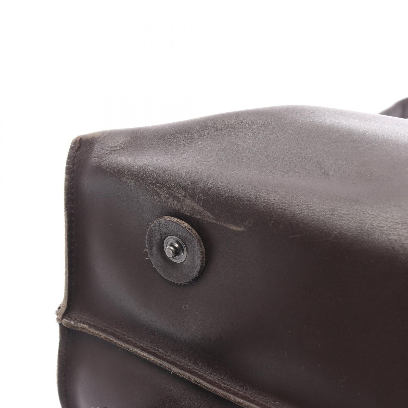 Bottega Veneta Shoulder Bag Intrecciato Dark Brown Leather — view 7