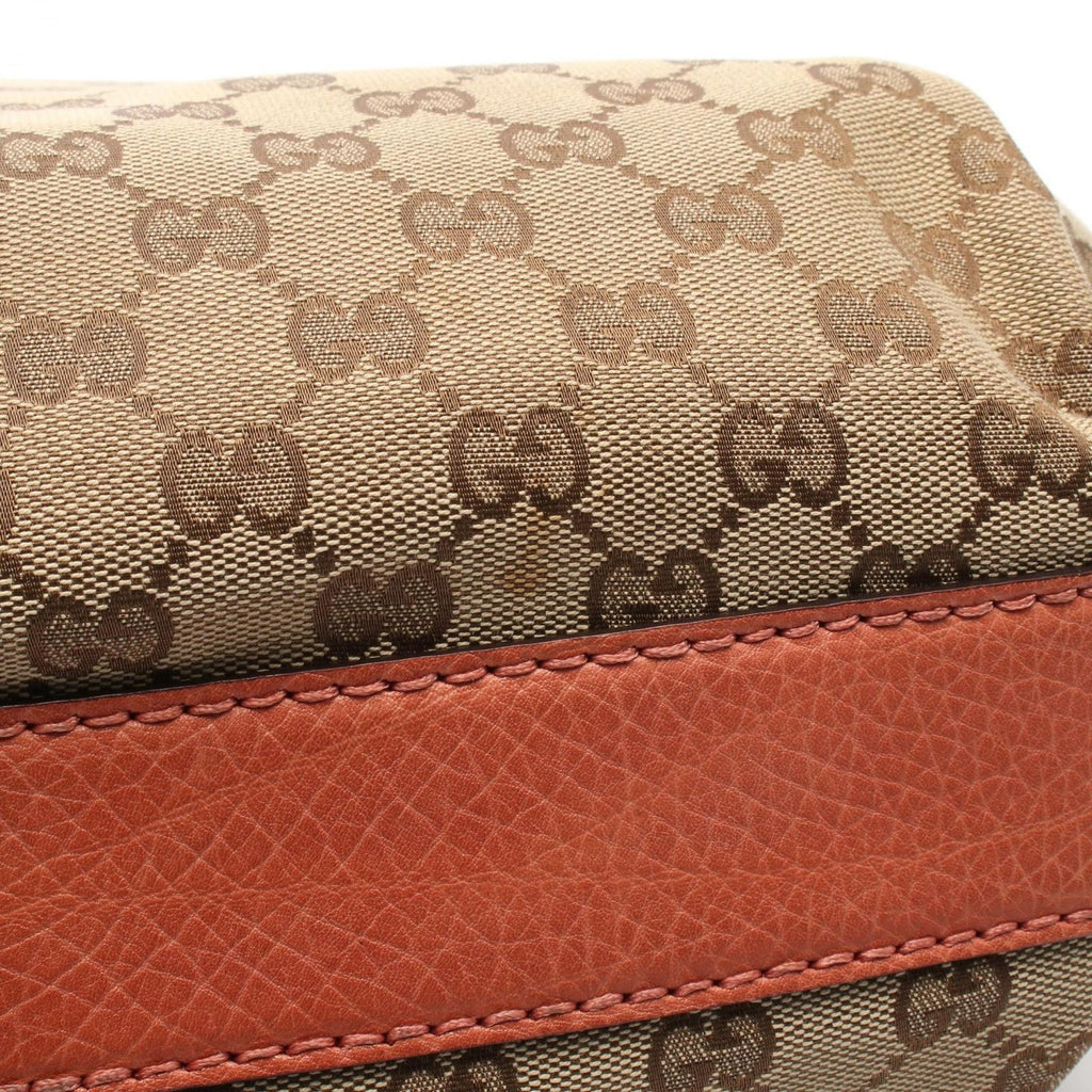Gucci Shoulder Bag GG Canvas Beige Pink — view 7