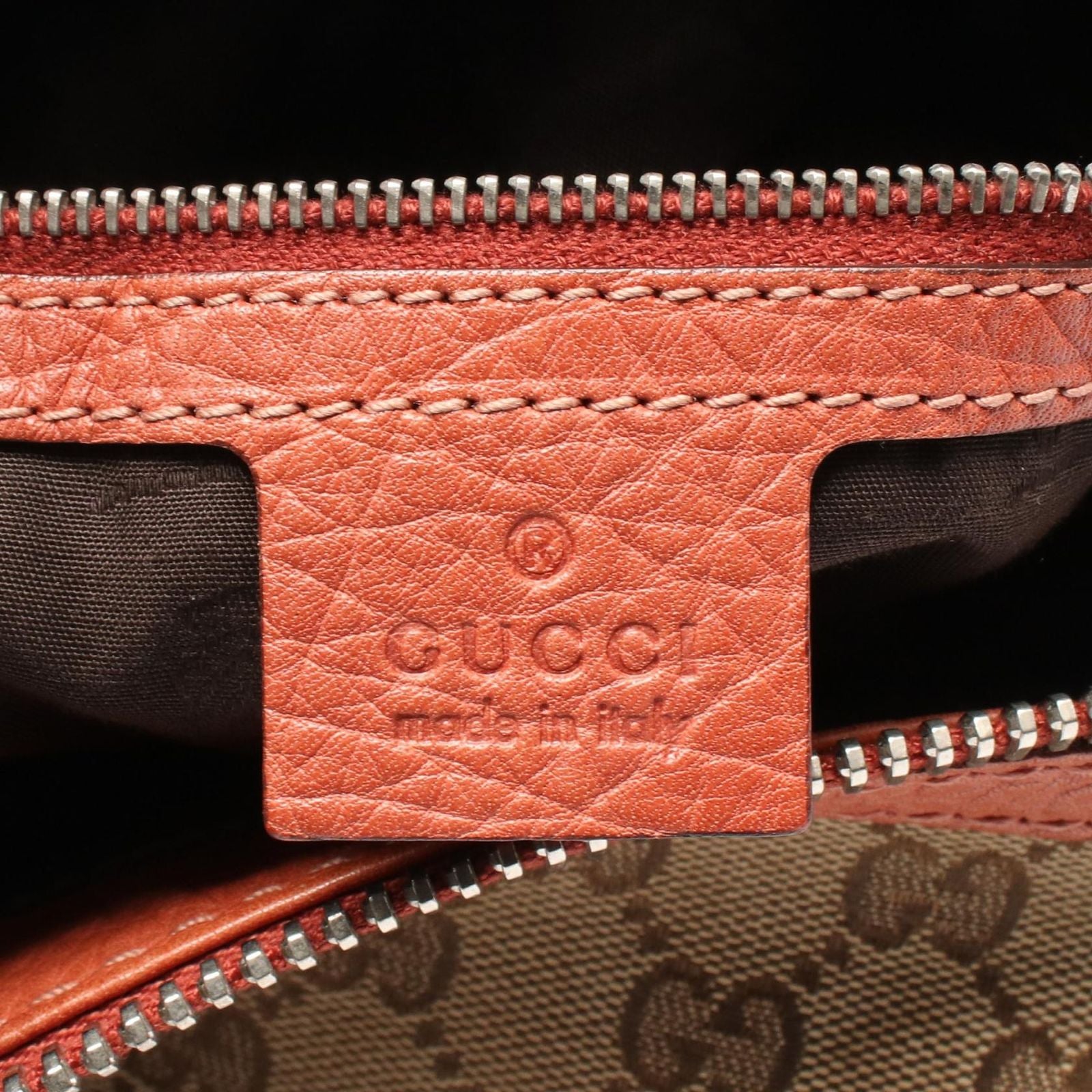 Gucci Shoulder Bag GG Canvas Beige Pink — view 4