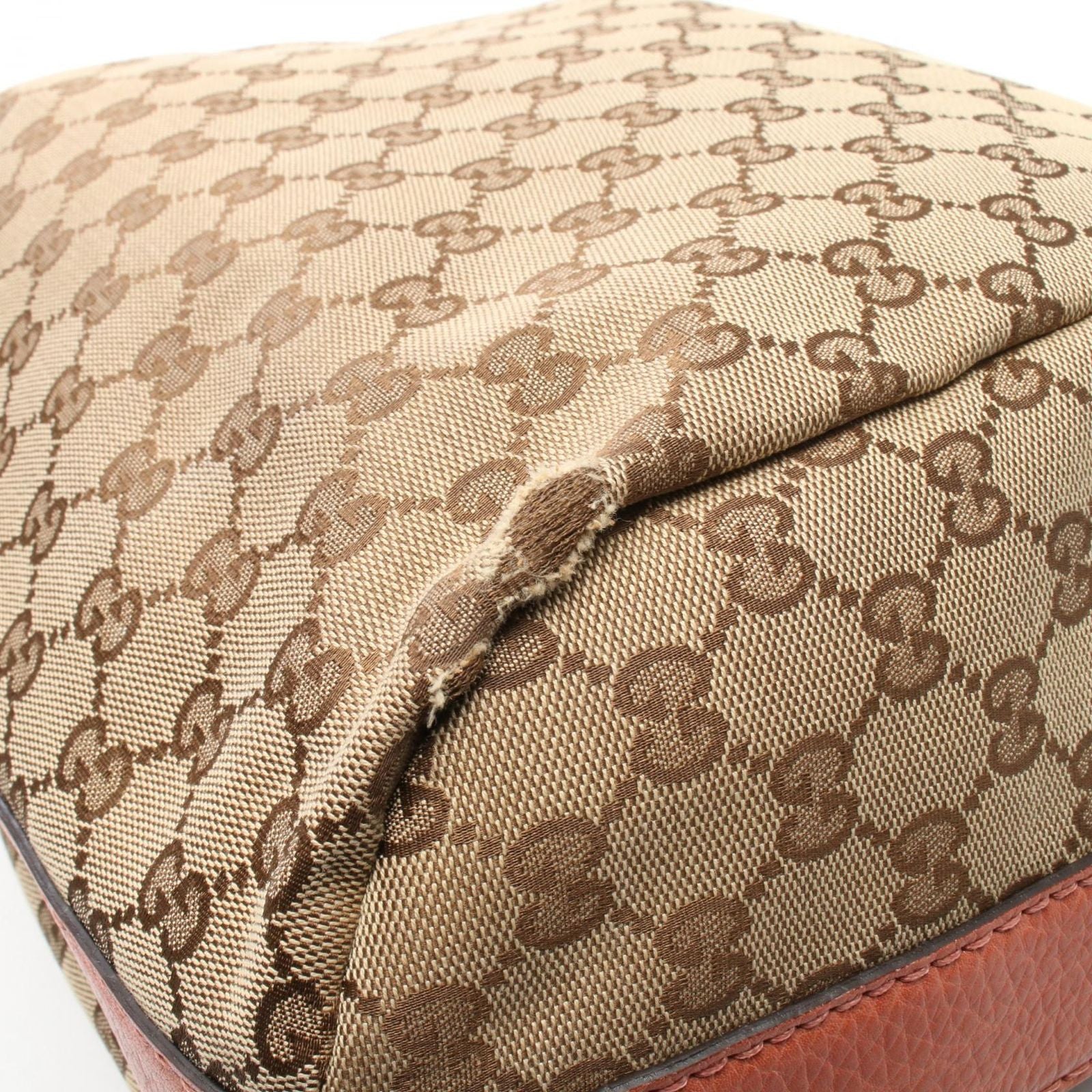 Gucci Shoulder Bag GG Canvas Beige Pink — view 5