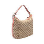 Gucci Shoulder Bag GG Canvas Beige Pink — view 2