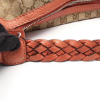 Gucci Shoulder Bag GG Canvas Beige Pink — view 9