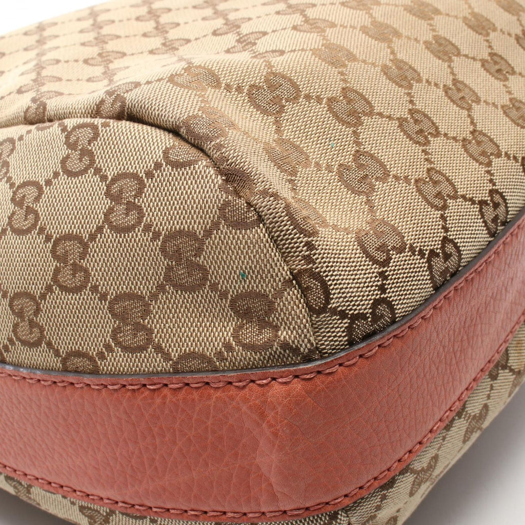 Gucci Shoulder Bag GG Canvas Beige Pink — view 6