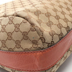 Gucci Shoulder Bag GG Canvas Beige Pink — view 6