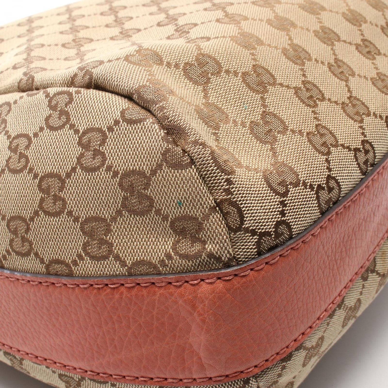 Gucci Shoulder Bag GG Canvas Beige Pink — view 6