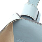 Loewe Handbag Hammock Small 2-Way Light Blue Leather — view 7
