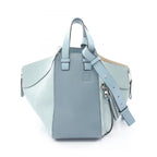 Loewe Handbag Hammock Small 2-Way Light Blue Leather