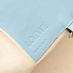 Loewe Handbag Hammock Small 2-Way Light Blue Leather — view 4