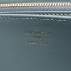 Louis Vuitton Round Wallet Zippy Mahina Flight Mode Brume Leather — view 4