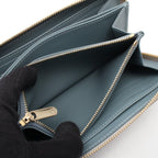 Louis Vuitton Round Wallet Zippy Mahina Flight Mode Brume Leather — view 5