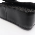 Dior Shoulder Bag Street Chic Trotter Black Canvas Leather — view 6