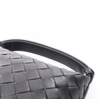Bottega Veneta Handbag Candy Wallace Intrecciato Black Leather — view 6