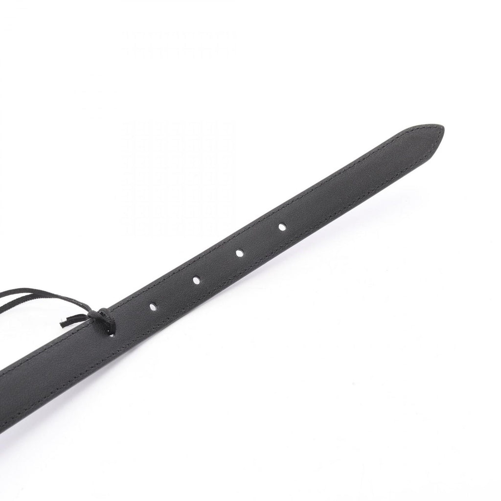 Fendi Belt FF Logo Black Leather — view 3
