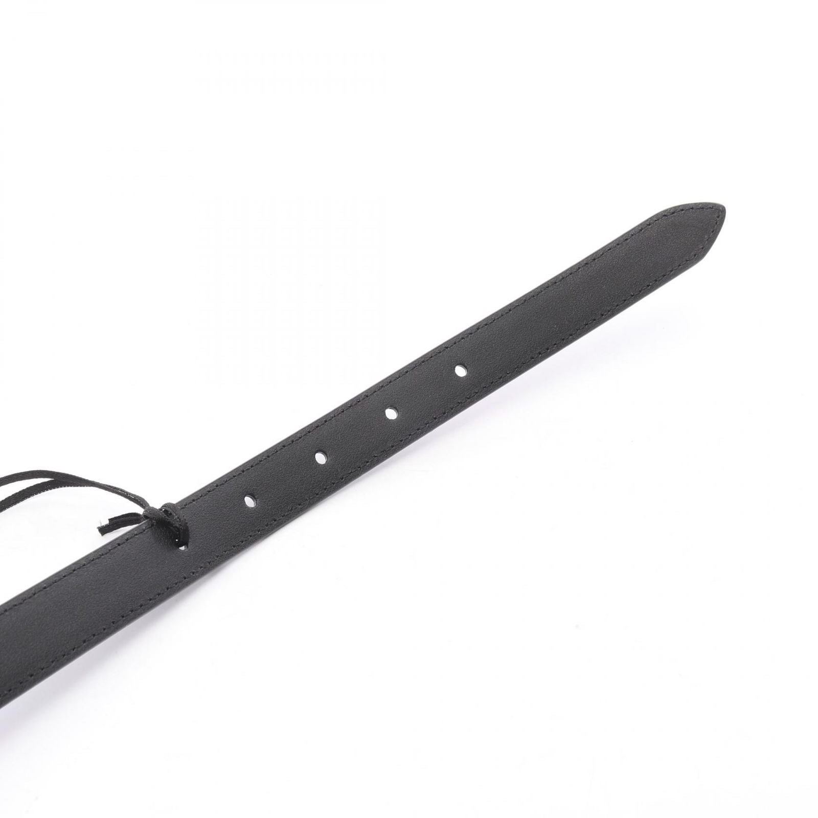 Fendi Belt FF Logo Black Leather — view 3