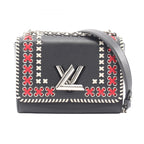 Louis Vuitton Shoulder Bag Twist Epi Noir Leather
