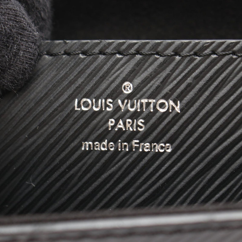Louis Vuitton Shoulder Bag Twist Epi Noir Leather — view 4