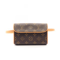 Louis Vuitton Waist Bag Pochette Florentine Monogram Canvas Leather