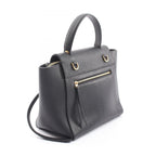 Celine Belt Bag Micro 2-Way Black Leather — view 2