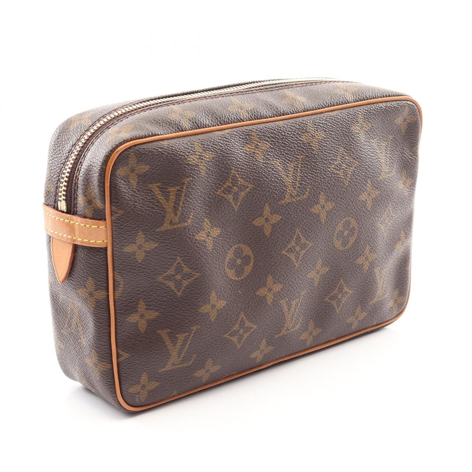 Louis Vuitton Clutch Compiegne 23 Canvas Leather — view 2