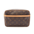Louis Vuitton Clutch Compiegne 23 Canvas Leather