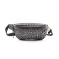 Saint Laurent Paris Waist Bag Classic Black Leather Sequin