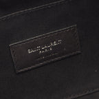 Saint Laurent Paris Waist Bag Classic Black Leather Sequin — view 4
