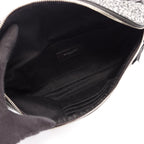 Saint Laurent Paris Waist Bag Classic Black Leather Sequin — view 3