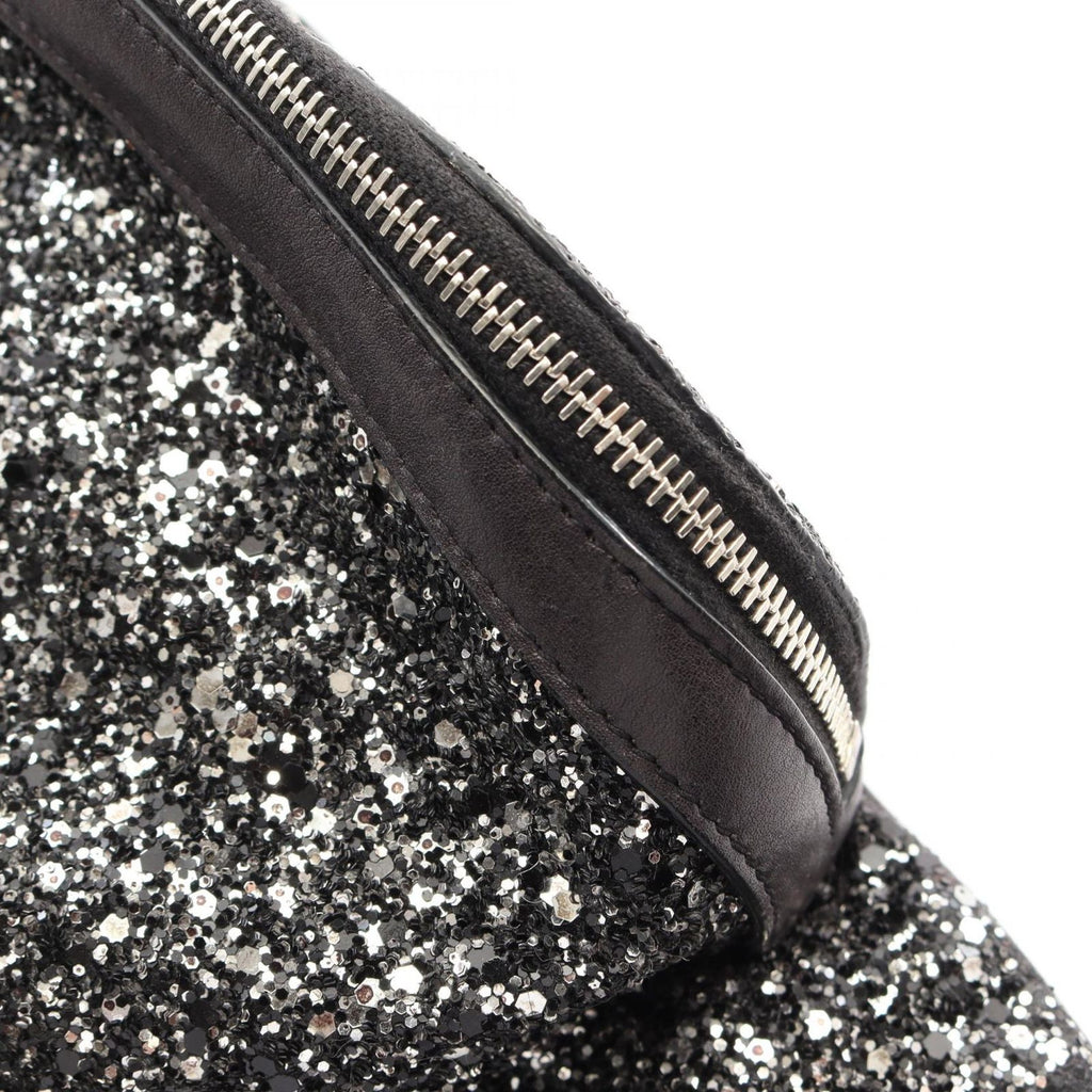 Saint Laurent Paris Waist Bag Classic Black Leather Sequin — view 8