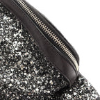 Saint Laurent Paris Waist Bag Classic Black Leather Sequin — view 8