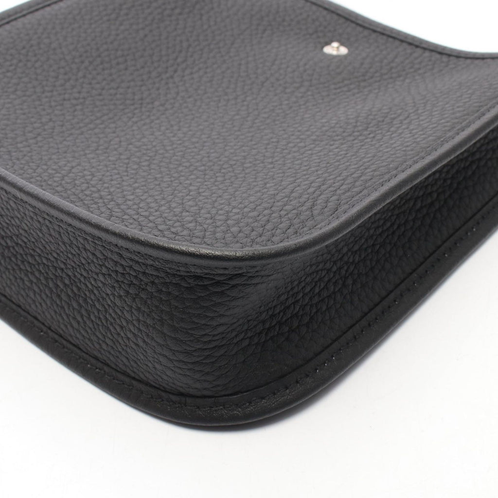 Hermes Shoulder Bag Evelyne TPM Amazon Black Leather TPM — view 8