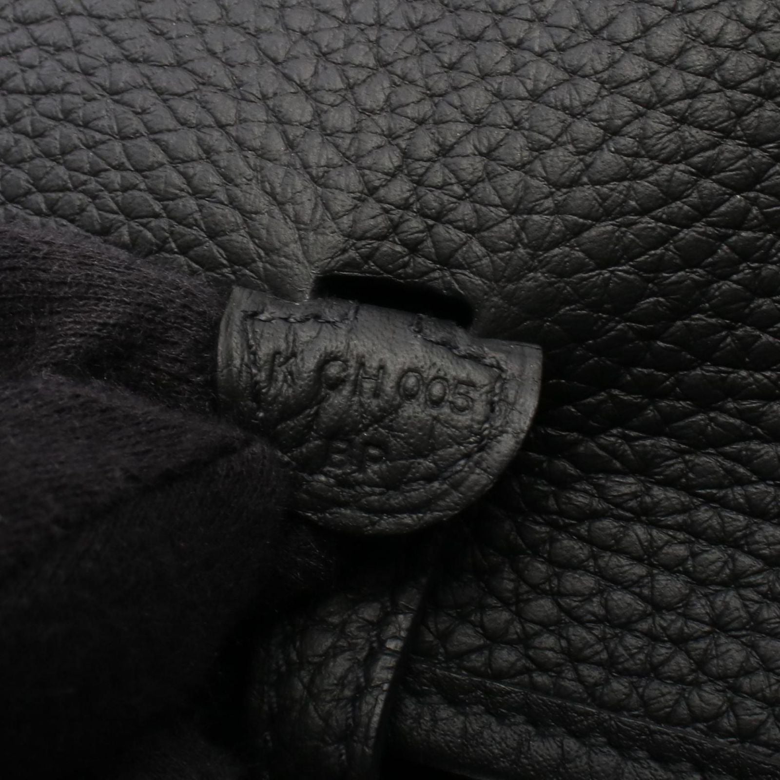 Hermes Shoulder Bag Evelyne TPM Amazon Black Leather TPM — view 5