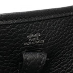 Hermes Shoulder Bag Evelyne TPM Amazon Black Leather TPM — view 4