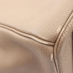 Hermes Handbag Birkin 40 Etoupe Leather Calf — view 8