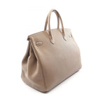 Hermes Handbag Birkin 40 Etoupe Leather Calf — view 2