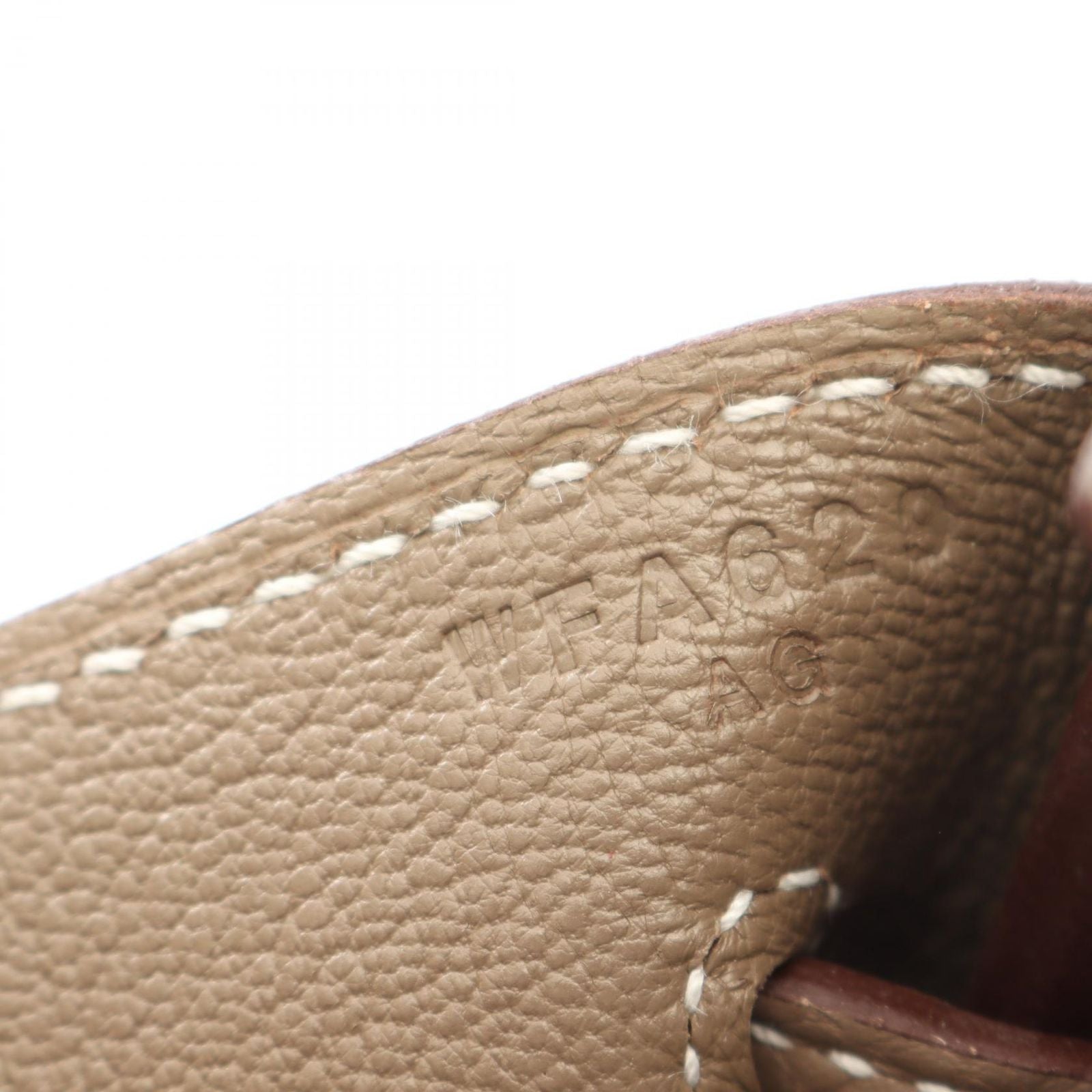 Hermes Handbag Birkin 40 Etoupe Leather Calf — view 5