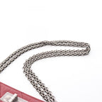 Chanel Shoulder Bag 2.55 Quilted Mademoiselle Chain Red Calf — view 9