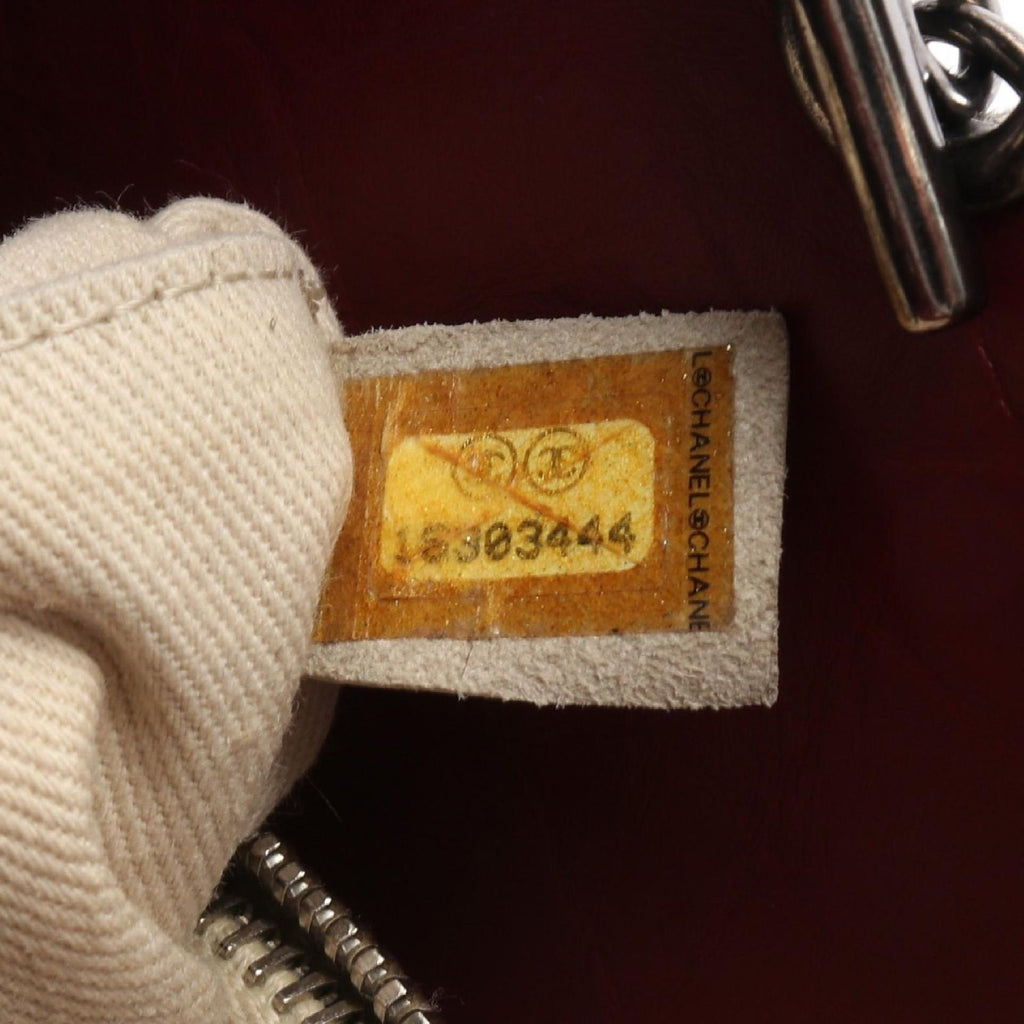 Chanel Shoulder Bag 2.55 Quilted Mademoiselle Chain Red Calf — view 5
