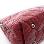 Chanel Shoulder Bag 2.55 Quilted Mademoiselle Chain Red Calf — view 6
